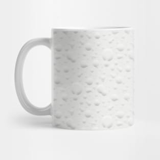 Subtle classic retro pattern - white speech bubbles Mug